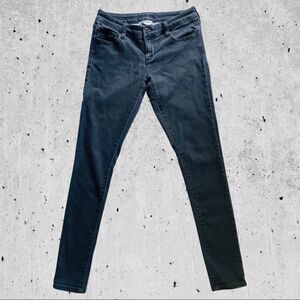 Decree 5-Pocket Black Stretch Skinny Jeans